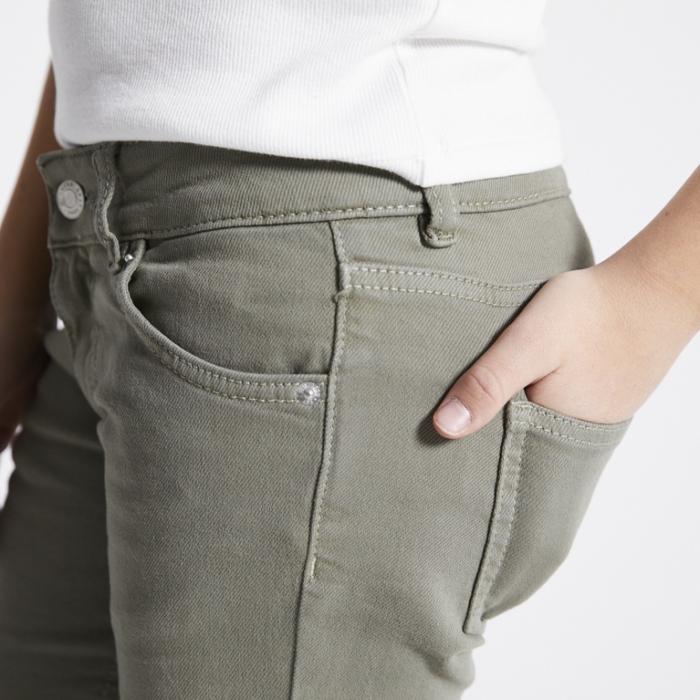 Y2K Jeans "Blaze star" Army Green